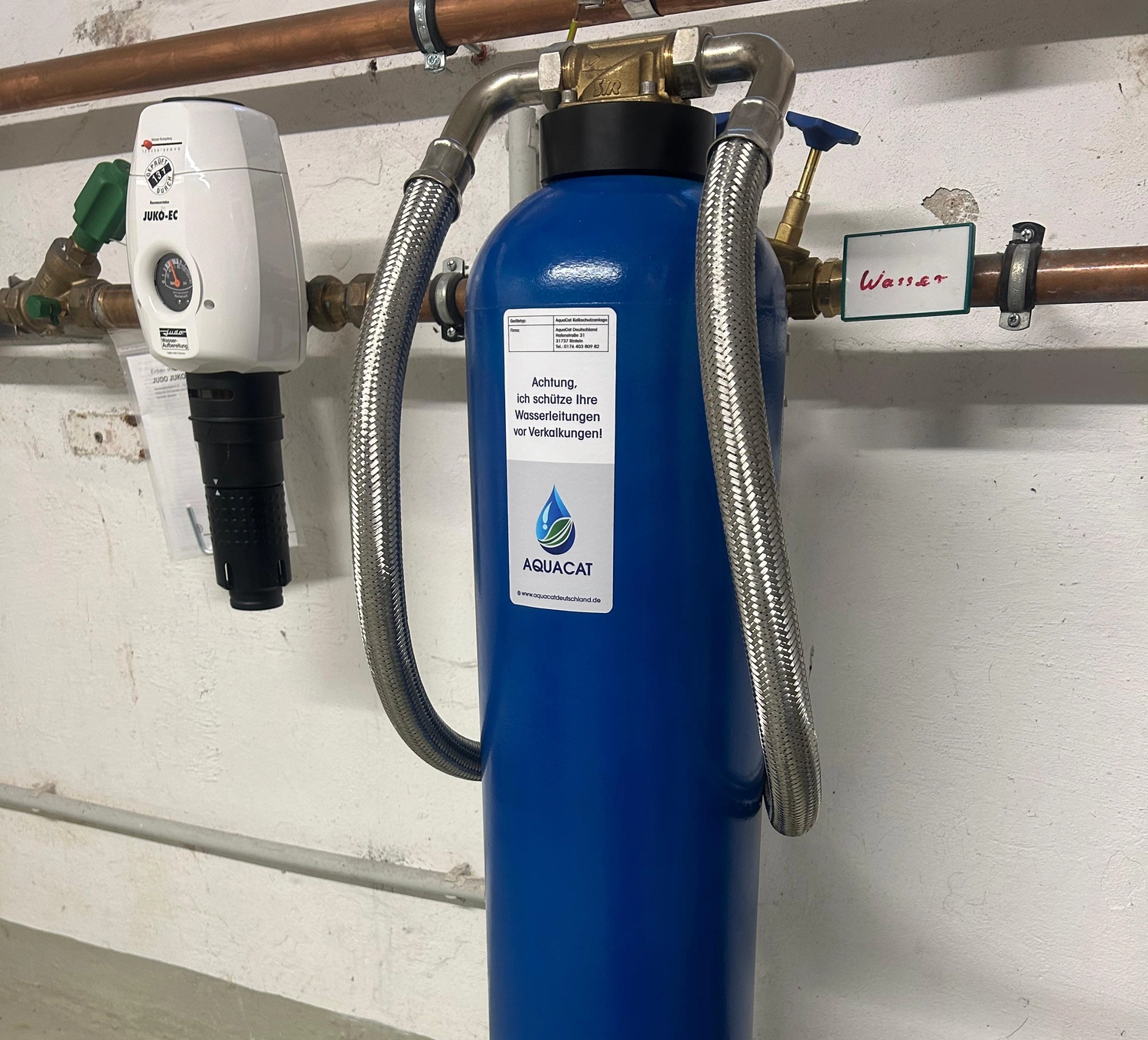 AquaCat Deutschland - Raoul Conrad - Chemikalienfreier Kalkschutz - AquaCat Für Mehrfamilienhaus